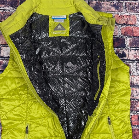 Columbia Women Omni Heat Vest Lime Green (M) - Picture 5 of 6
